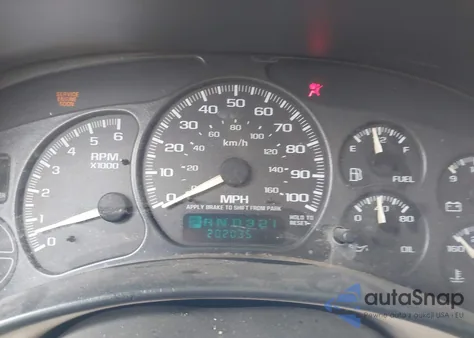 2002 Chevrolet Tahoe Ls z USA, uszkodzony, nr VIN 1GNEC13Z72R171931